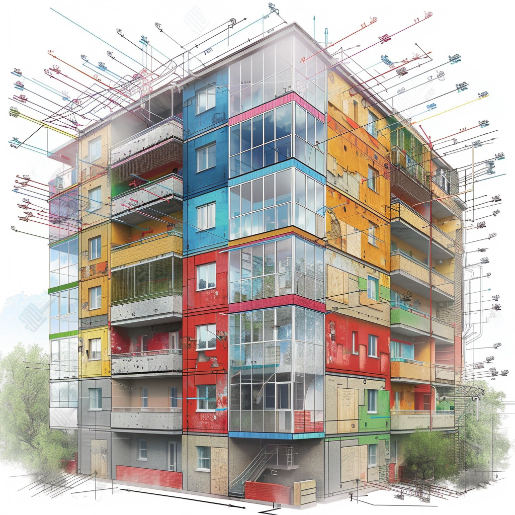 Технология мокрый фасад