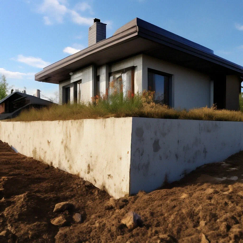 фундамент бетонного дома должен быть основательным