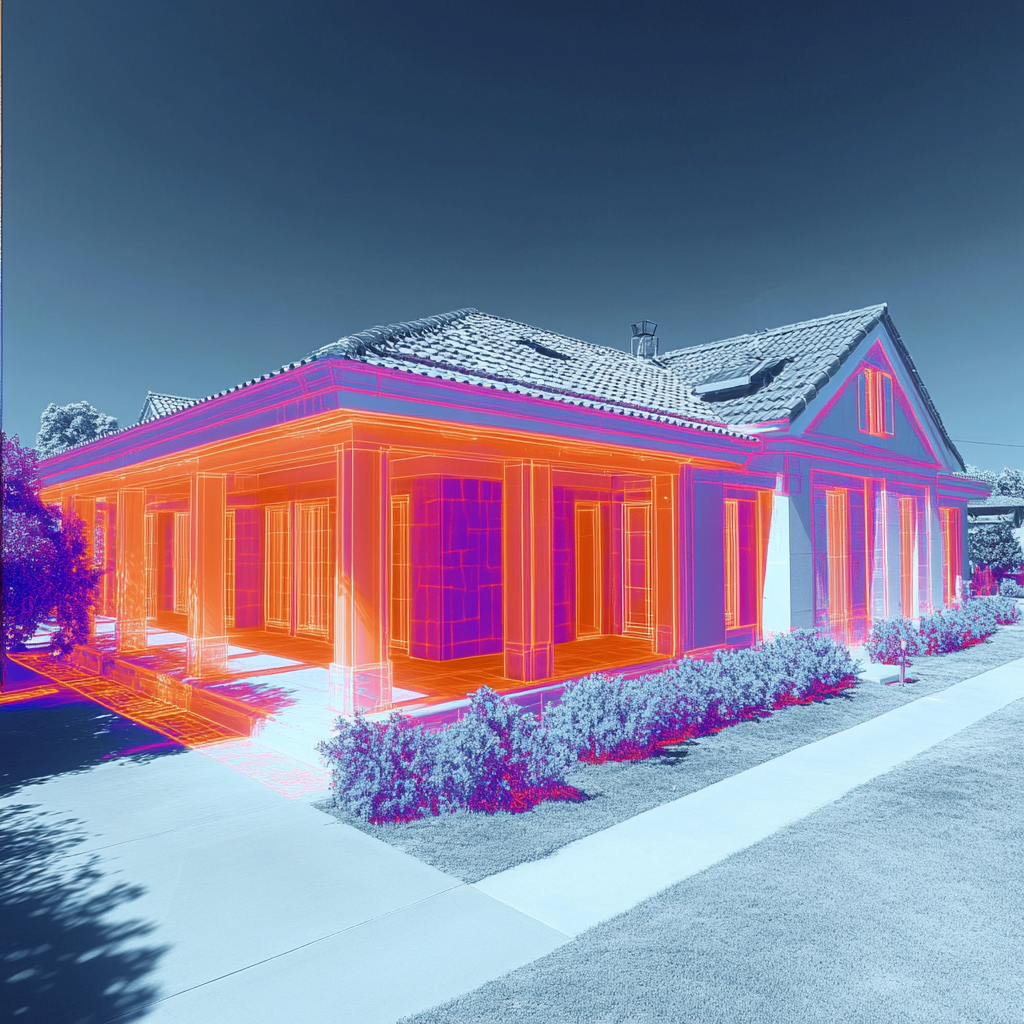 Энергоэффективность частных домов: Тепловизионное обследование