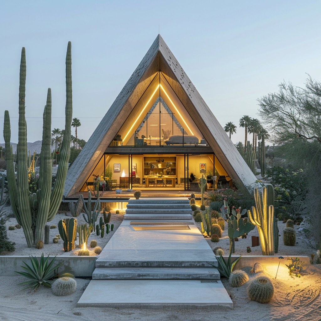 Энергоэффективность частных домов: форма здания - пирамида