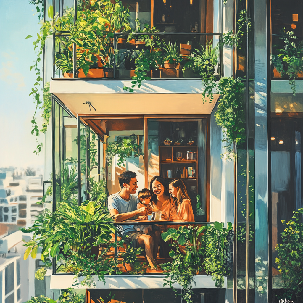 энергоэффективный дом для счастливой семьи