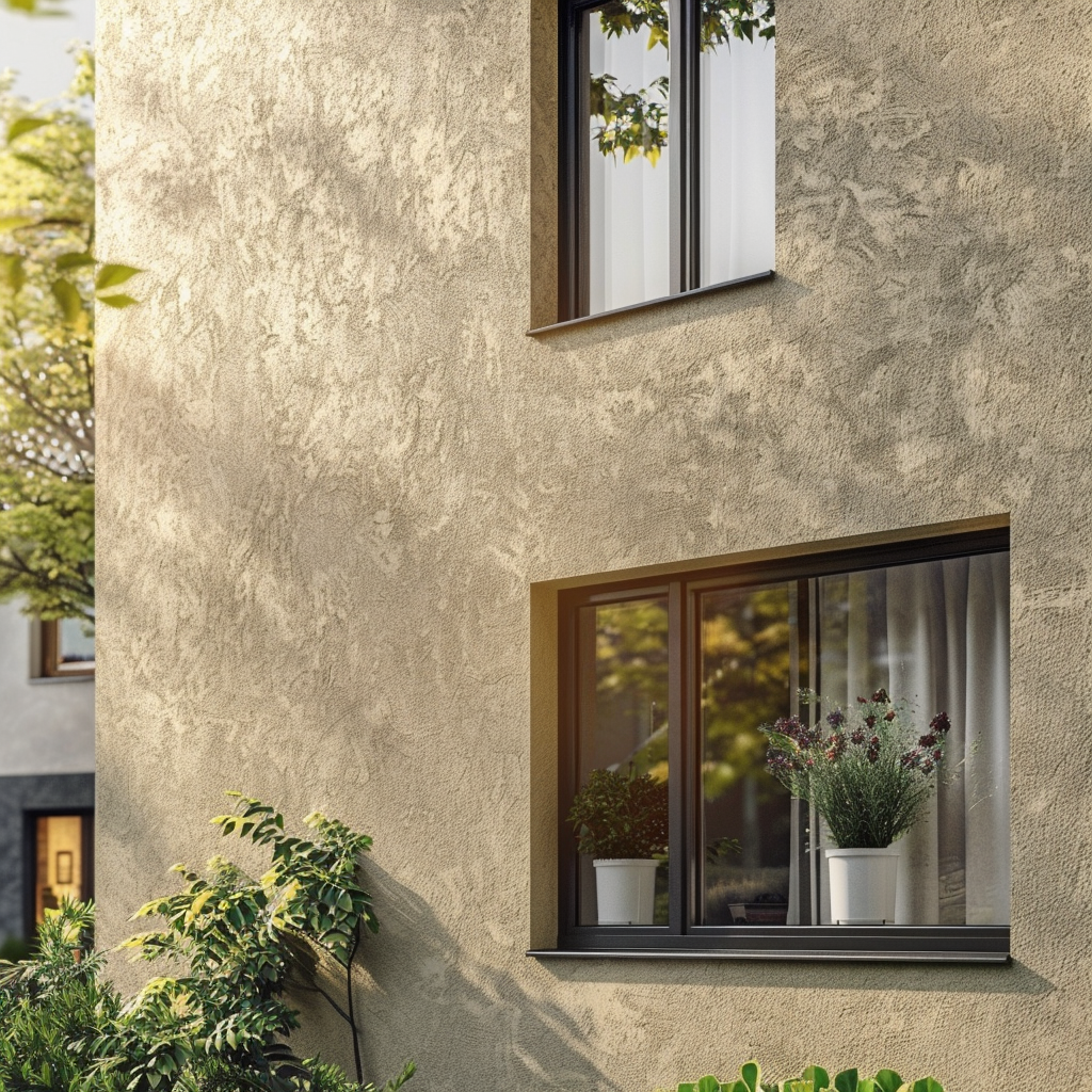 Бесшовная теплоизоляция фасада