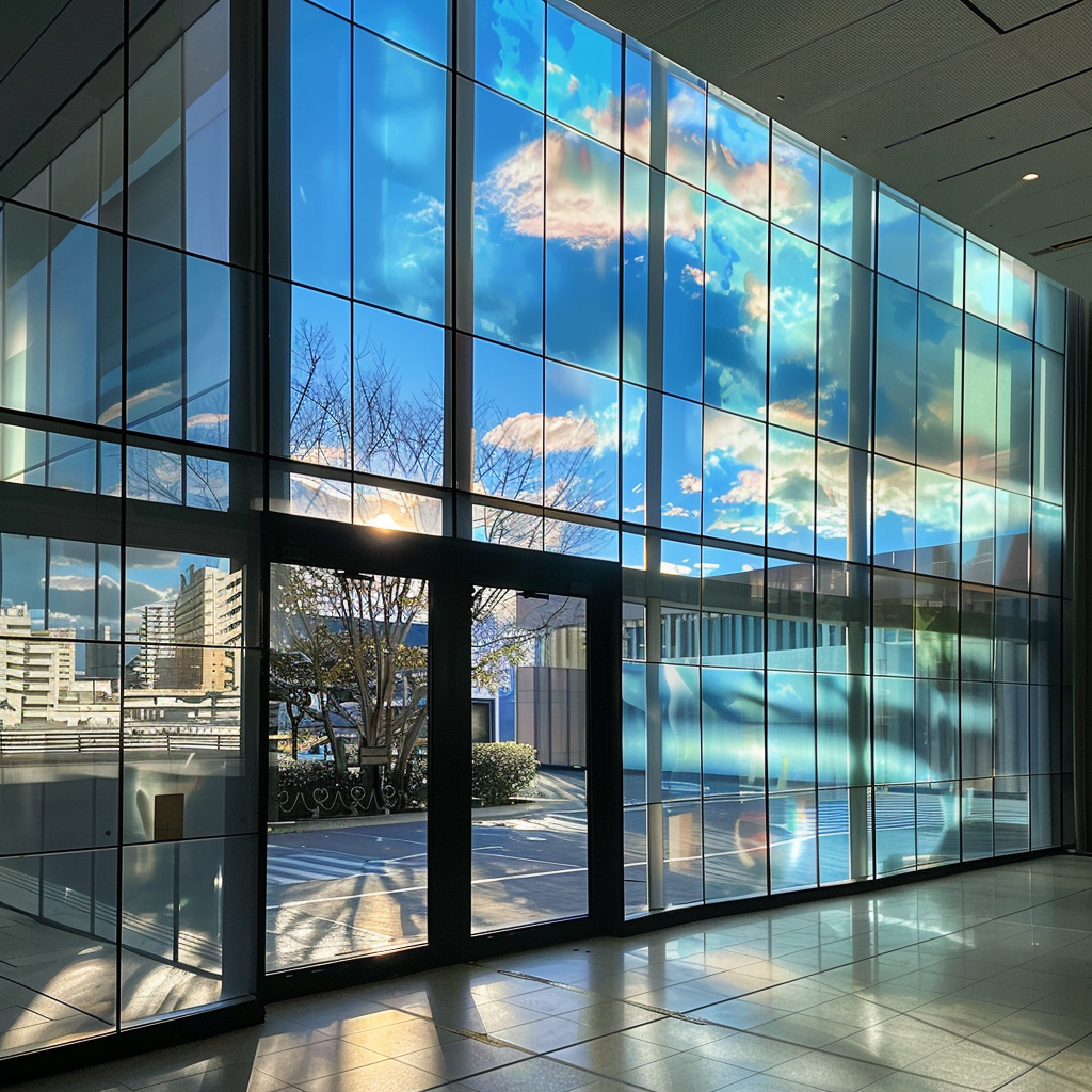 Умные окна: эриохромное окно с переменной прозрачностью