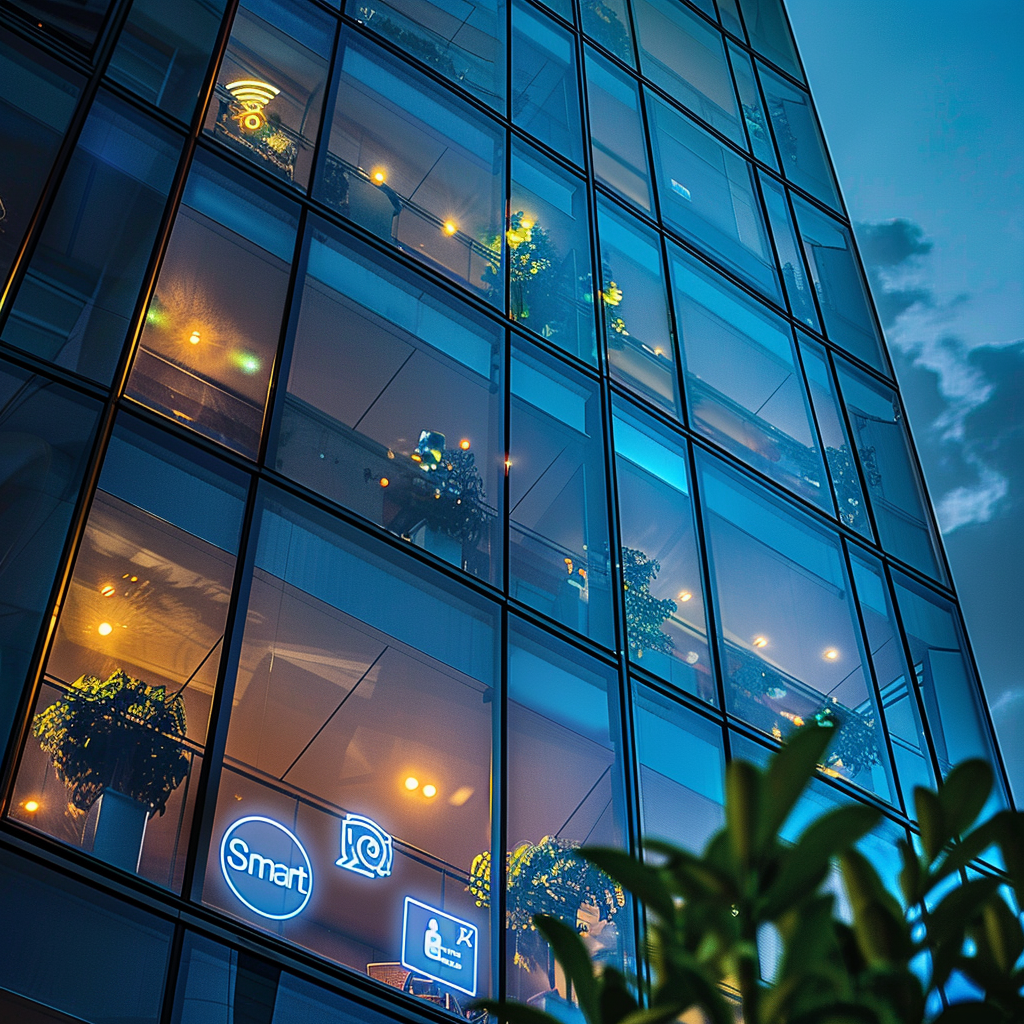 Умные окна, управляемые дистанционно с помощью смартфона