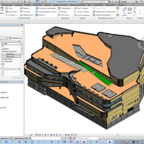 энергетическая модель здания аквапарка в Сочи