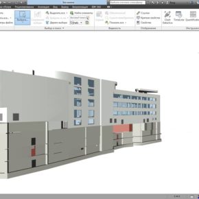 Revit-модель аквапарка в городе Сочи