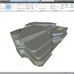 Вид сверху на аквапарк в Сочи