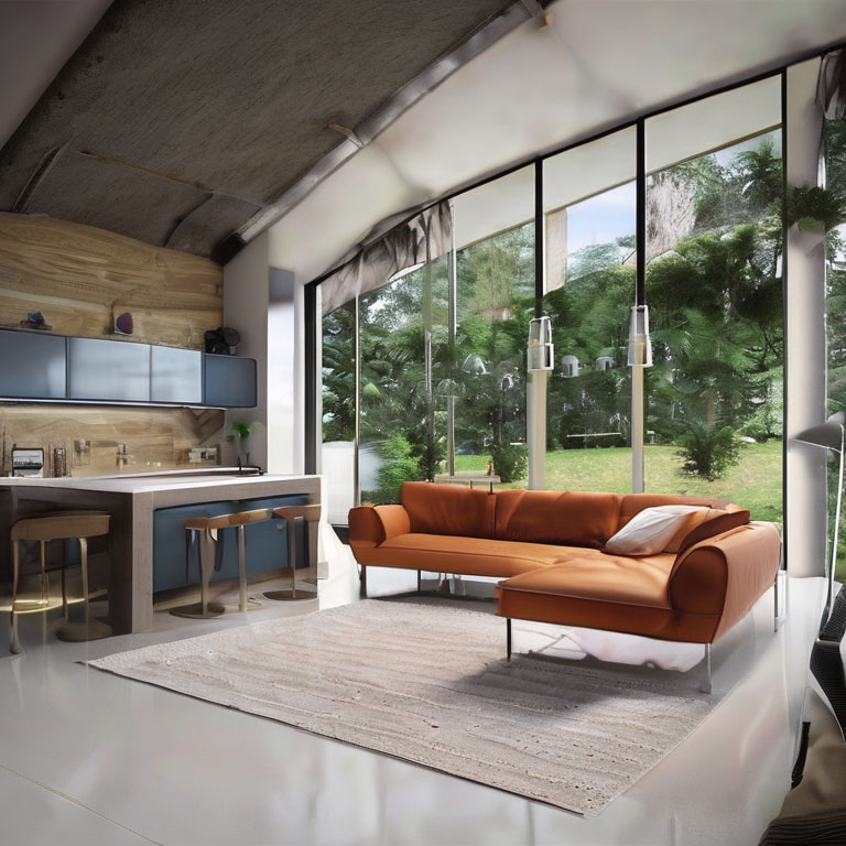 Интерьер умного дома. Проектировщик умного дома