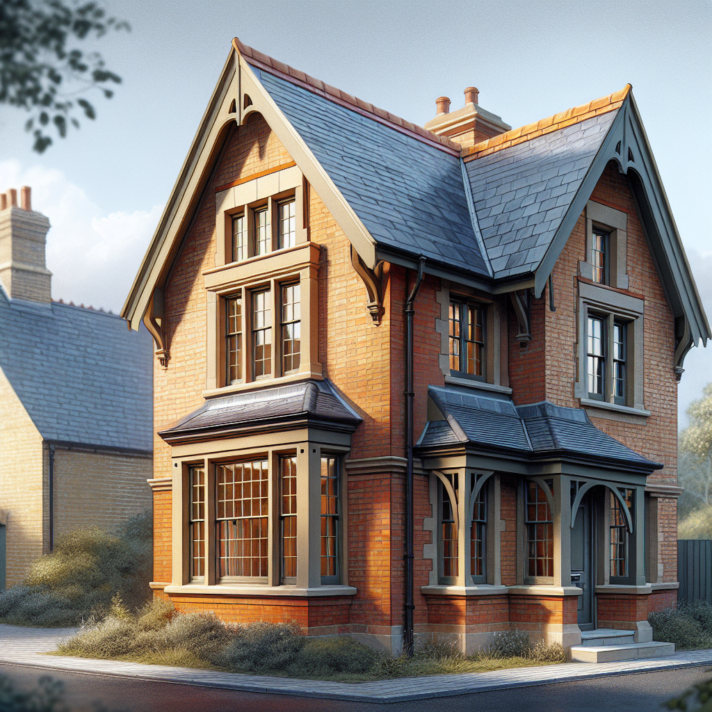 архитектурные стили частных домов: английский стиль