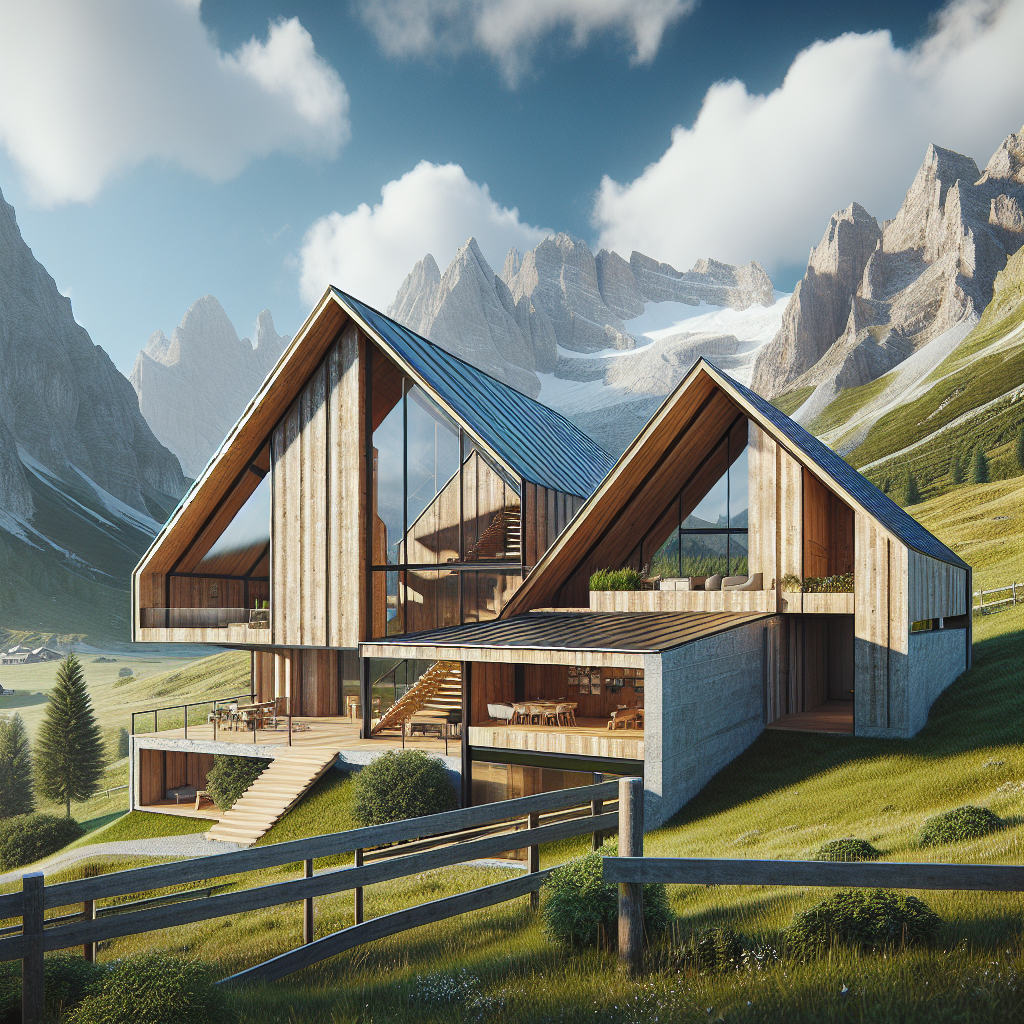 архитектурный стиль барнхаус