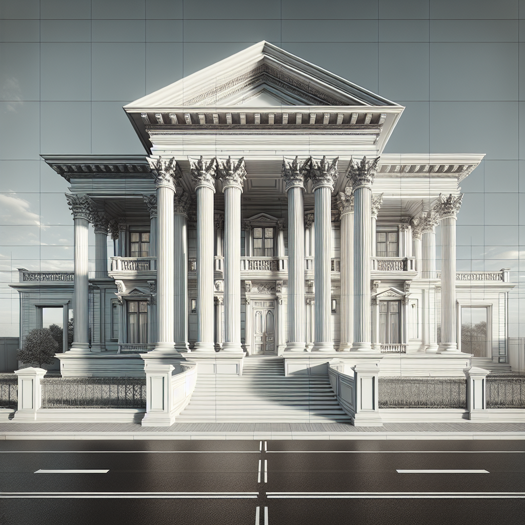 архитектурные стили частных домов: классический стиль