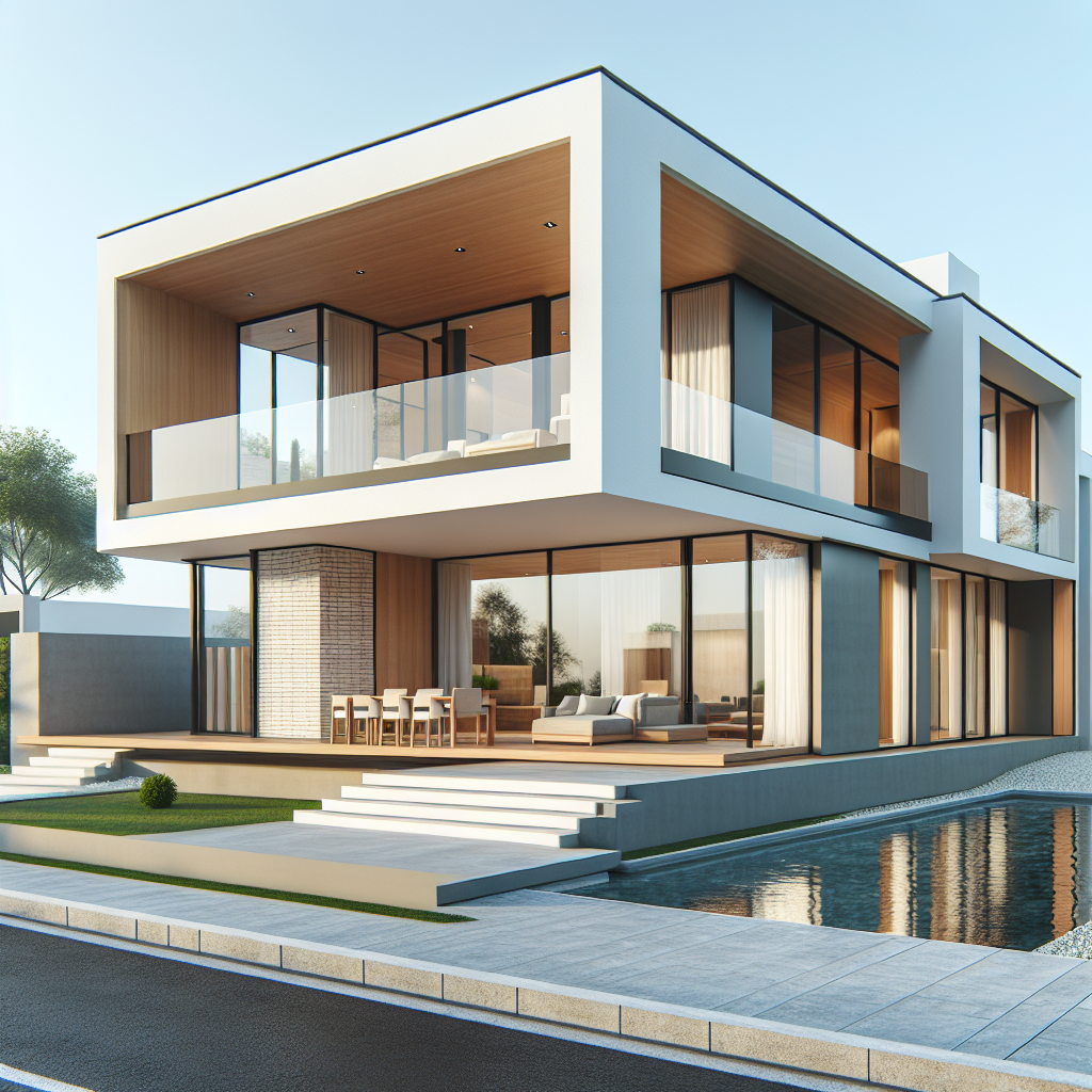 архитектурные стили частных домов: современный стиль