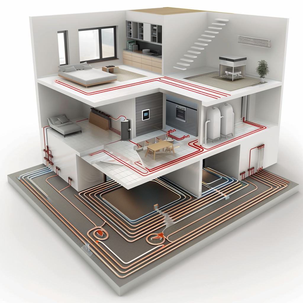 Теплый пол в доме: схема монтажа водяного теплого пола: подробная инструкция для профессионалов