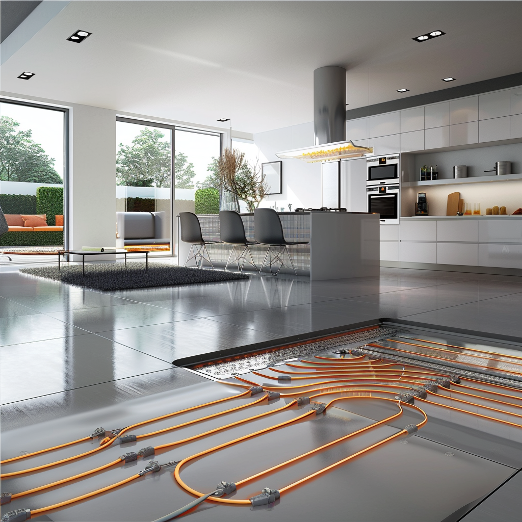 Теплый пол в доме: схема подключения электрического теплого пола: безопасный и надежный монтаж