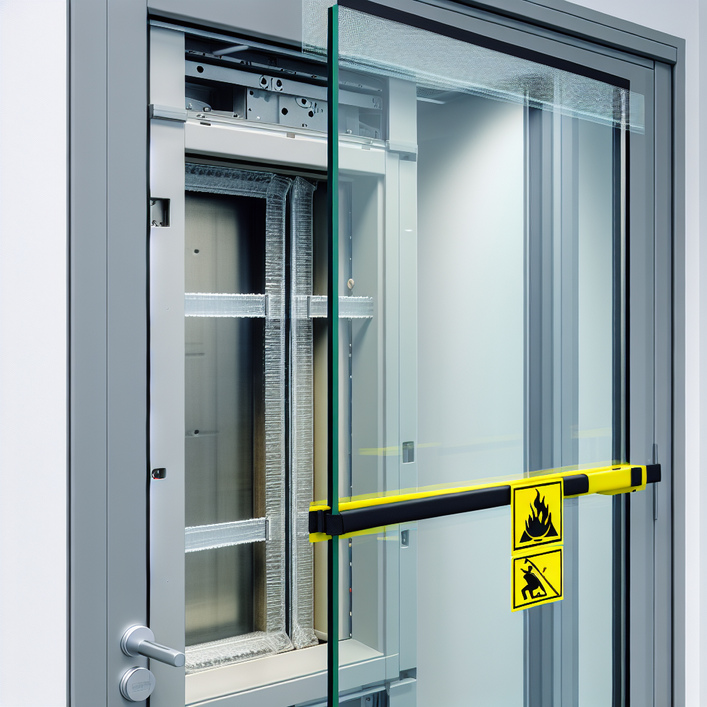 Фотография армированного стекла - Армированное стекло для противопожарных дверей